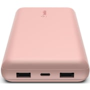 Belkin 3-Port Power Bank 20000mAh Pink BPB012BTRG
