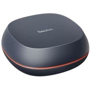 سانديسك محرك أقراص SSD خارجي للاستخدام المكتبي USB-C سعة 4 تيرابايت باللون الرمادي SDSSDT40-4T00-EM25