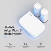 Linksys AX3000 Velop Node 2 Dual Band Micro 6 Mesh Router