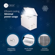 Afra Chest Freezer 250 Litres AF-2600CFWT