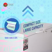 Afra Chest Freezer 250 Litres AF-2600CFWT