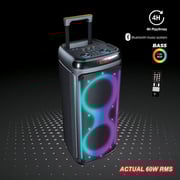Afra Trolley Speaker with Remote Control & Mic AF-60TSBK