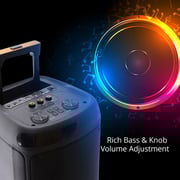 Afra Trolley Speaker with Remote Control & Mic AF-60TSBK