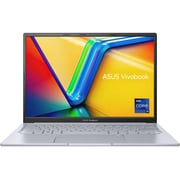 Asus Vivobook 14X (2024) Laptop - 13th Gen / Intel Core i9-13900H / 14inch 2.8K / 1TB SSD / 16GB RAM / 4GB NVIDIA GeForce RTX 3050 Graphics / Windows 11 Home / English & Arabic Keyboard / Cool Silver / Middle East Version - [K3405VC-OLED9W]