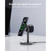 Aukey LCMC311GY 3 In 1 WLS Charger GRY