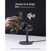 Aukey LCMC311GY 3 In 1 WLS Charger GRY