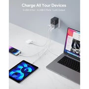 Aukey 1 Pc Universal Travel Adapter Black