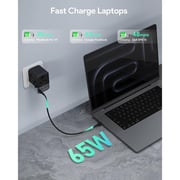 Aukey 1 Pc Universal Travel Adapter Black