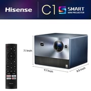 Hisense Laser Mini Projector with 4K HDR10 & Dolby Vision – C1