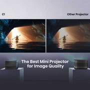 Hisense Laser Mini Projector with 4K HDR10 & Dolby Vision – C1