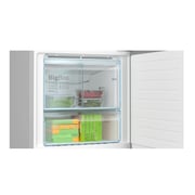Series 4 free-standing fridge-freezer with freezer at bottom 193 x 70 cm Black stainless steel - Net Capacity 505 liter, KGN56CX30U (touch control)