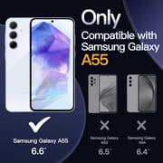 FITIT Clear Bumper TPU Case FOR Samsung Galaxy A15 Bundle with Screen Protector - FIT-CC-A15