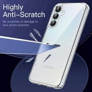 FITIT Clear Bumper TPU Case FOR Samsung Galaxy A15 Bundle with Screen Protector - FIT-CC-A15