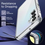 FITIT Clear Bumper TPU Case FOR Samsung Galaxy A15 Bundle with Screen Protector - FIT-CC-A15