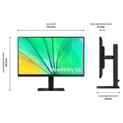 Samsung LS24D606EAMXUE S6 S60D ViewFinity QHD Monitor 24inch