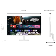  سامسونج LS32DM703UMXUE M7 M70D شاشة الترا اتش دي سمارت 32 بوصة