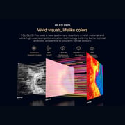 تي سي إل تلفزيون 85C655 QLED 4K الترا اتش دي جوجل سمارت 85 بوصة (موديل 2024)