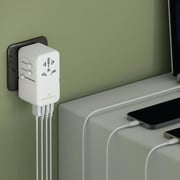 Smartix Premium Universel Travel Adaptor White - SM1BCTA5