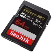 Sandisk C10 Extreme Pro SDXC Memory Card UHS-II 64GB SDSDXEP-064G-GN4IN