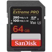 Sandisk C10 Extreme Pro SDXC Memory Card UHS-II 64GB SDSDXEP-064G-GN4IN