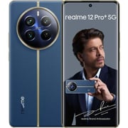  ريلمي 12 برو+ هاتف ذكي بسعة 256 جيجا، لون أزرق بحري، يدعم تقنية 5G - إصدار الشرق الأوسط