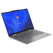 Lenovo ThinkPad X1 Gen 9 2-in-1 Convertible (2024) AI PC - 1st Series / Intel Core Ultra 7-155U / 14inch WUXGA / 1TB SSD / 16GB RAM / Shared Intel Graphics / Windows 11 Pro / English & Arabic Keyboard / Grey / Middle East Version - [21KE0056GR]