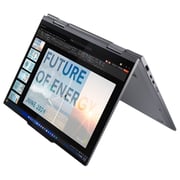 Lenovo ThinkPad X1 Gen 9 2-in-1 Convertible (2024) AI PC - 1st Series / Intel Core Ultra 7-155U / 14inch WUXGA / 1TB SSD / 16GB RAM / Shared Intel Graphics / Windows 11 Pro / English & Arabic Keyboard / Grey / Middle East Version - [21KE0056GR]