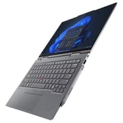 Lenovo ThinkPad X1 Gen 9 2-in-1 Convertible (2024) AI PC - 1st Series / Intel Core Ultra 7-155U / 14inch WUXGA / 1TB SSD / 16GB RAM / Shared Intel Graphics / Windows 11 Pro / English & Arabic Keyboard / Grey / Middle East Version - [21KE0056GR]