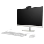 HP All-in-One (2023) Desktop - 13th Gen / Intel Core i5-1335U / 23.8inch FHD / 512GB SSD / 8GB RAM / Shared Intel Iirs Xe Graphics / Windows 11 / English Keyboard / Shell White / International Version - [24-CR0123NH]