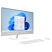 HP All-in-One (2023) Desktop - 13th Gen / Intel Core i7-13700 / 27inch FHD / 1TB SSD / 16GB RAM / 4GB NVIDIA GeForce RTX 3050 Graphics / Windows 11 / English Keyboard / White / International Version - [27-CA2151NH]
