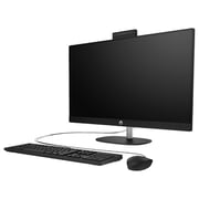 HP All-in-One (2023) Desktop - 13th Gen / Intel Core i7-1355U / 27inch FHD / 1TB SSD / 16GB RAM / Shared Intel Iris Xe Graphics / Windows 11 / English Keyboard / Jet Black / International Version - [27-CR0090NH]