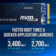 PNY M.2 NVMe Internal Solid State Drive PCIe Gen3 1TB CS2230