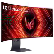 LG 45inch 45GS95QE Curved Gaming Monitor UltraGear WQHD (3440 x 1440) 21:9 800R OLED BK