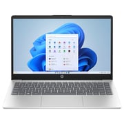HP (2024) Laptop - 12th Gen / Intel Core i5-1235U / 14inch FHD / 512GB SSD / 8GB RAM / Shared Intel Iris Xe Graphics / Windows 11 Home / English & Arabic Keyboard / Natural Silver / Middle East Version - [14-EP0029NE]
