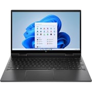 HP Envy x360 2-in-1 Convertible (2021) Laptop - AMD Ryzen 7-5700U / 15.6inch FHD / 512GB SSD / 12GB RAM / Shared AMD Radeon Graphics / Windows 11 Home / English Keyboard / Nightfall Black / International Version - [15-EE1093CL]
