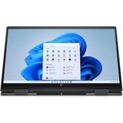 HP Envy x360 2-in-1 Convertible (2021) Laptop - AMD Ryzen 7-5700U / 15.6inch FHD / 512GB SSD / 12GB RAM / Shared AMD Radeon Graphics / Windows 11 Home / English Keyboard / Nightfall Black / International Version - [15-EE1093CL]