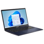 Asus (2021) Laptop - Intel Celeron N4500 / 14inch HD / 128GB SSD / 4GB RAM / Shared Intel UHD Graphics / Windows 11 Home / English Keyboard / Star Black / International Version - [E410KA-TB.CL4128BK]