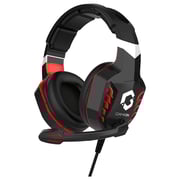 Gameon GOK901 Nightfall Wired Over Ear Gaming Headphones Black