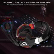 Gameon GOK901 Nightfall Wired Over Ear Gaming Headphones Black