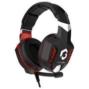 Gameon GOK901 Nightfall Wired Over Ear Gaming Headphones Black