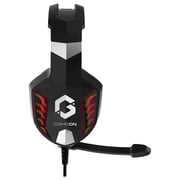 Gameon GOK901 Nightfall Wired Over Ear Gaming Headphones Black