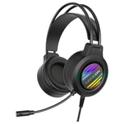 Gameon GOT100 Ravenstrike Wired Over Ear Gaming Headphones Black