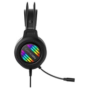 Gameon GOT100 Ravenstrike Wired Over Ear Gaming Headphones Black