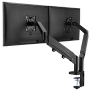 Gameon Dual Monitor Arm Stand And Mount Black