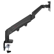 Gameon Dual Monitor Arm Stand And Mount Black