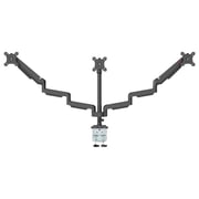 Gameon Triple Monitor Arm Stand And Mount Black
