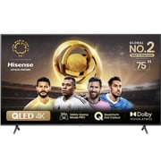 Hisense 75-inch Q7N Series QLED 4K VIDAA Smart TV with 4K AI Upscaler, Dolby Vision IQ, 144Hz Game Mode Pro – 75Q7N - 2024