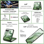 Motorola Razr 50 Ultra 512GB 12GB Spring Green 5G Smartphone