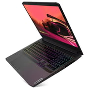 Lenovo IdeaPad Gaming 3 15ACH6 Gaming (2024) Laptop - AMD Ryzen 5-5500H / 15.6inch FHD / 512GB SSD / 8GB RAM / 4GB NVIDIA GeForce RTX 2050 Graphics / Windows 11 Home / English & Arabic Keyboard / Shadow Black / Middle East Version - [82K202CRAX]