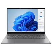 Lenovo Yoga Pro 7 14IMH9 (2024) AI PC - 1st Series / Intel Core Ultra 7-155H / 14.5inch 3K / 1TB SSD / 32GB RAM / Shared Intel Arc Graphics / Windows 11 Home / English & Arabic Keyboard / Luna Grey / Middle East Version - [83E200A3AX]